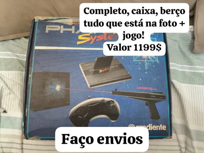 Phantom System com caixa! Completo + jogo