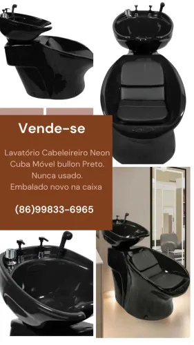 Lavatório cabeleireiro Neon Novo nunca usado 