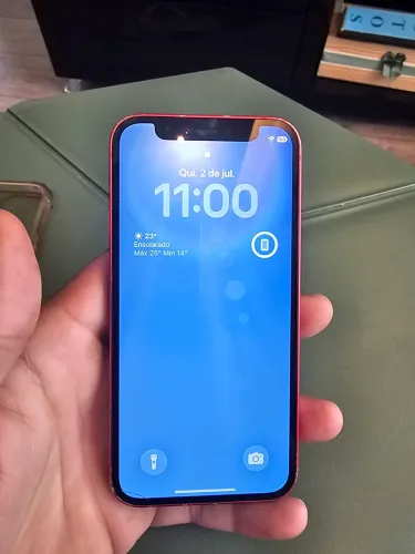 IPhone 12 mini 128GB vermelho. Oportunidade 