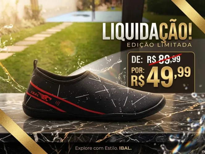 Sapatilha aquática