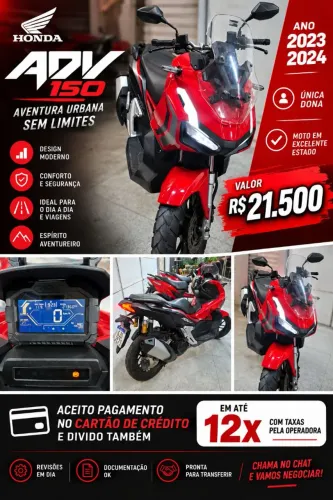 ? HONDA ADV 150 2023/2024 À VENDA ?