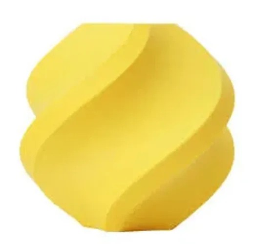 FILAMENTO BAMBULAB PLA LITE AMARELO SEM CARRETEL (REFIL)