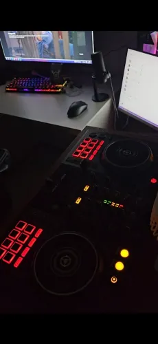 Controladora DDJ 400 com cabo p10