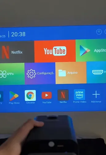 PROJETOR HY 320 MINI 4K ULTRA HD