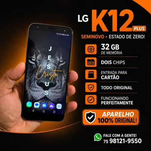 Vendo LG K 12 plus