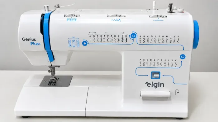 Máquina de Costura Elgin Genius Plus+ JX-4035 31 Pontos