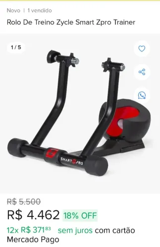 Rolo De Treino interativo 
