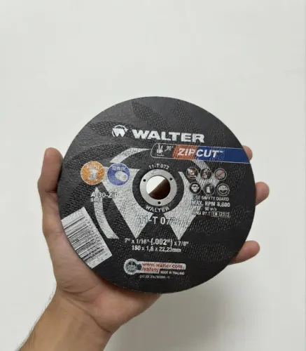 Disco de corte de 7? polegadas / Marca Walter