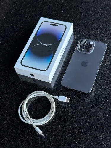 iPhone 14 Pro 256 GB COM DEFEITO (Vidro de uma câmera quebrado)