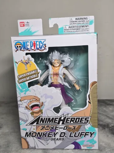 One Piece Luffy Gear 5 anime heroes bandai lacrado