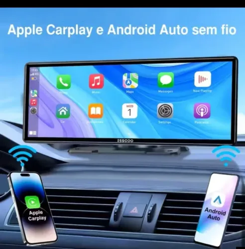 Vendo media play com câmera dele ré, zero na caixa.