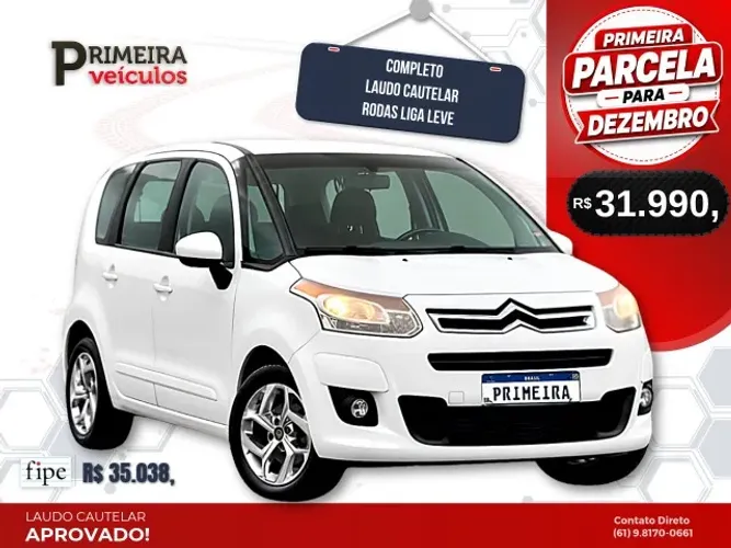 Citroen C3 Picasso GLX 1.5 Flex 8V 5P Mec. 2013
