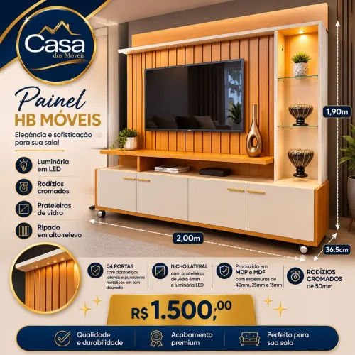 Painel home HB móveis