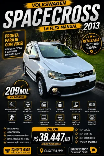 Volkswagen Spacecross 1.6 MI Total Flex 8V 2013