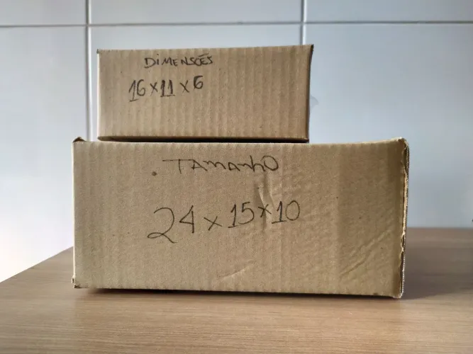 Caixas de papelão para Ecommerce| 24 x 15 x 10