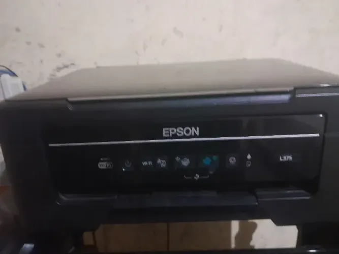 Computador completo com a impressora l375