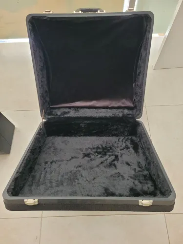 Estojo case para Acordeon 120 baixos de veludo