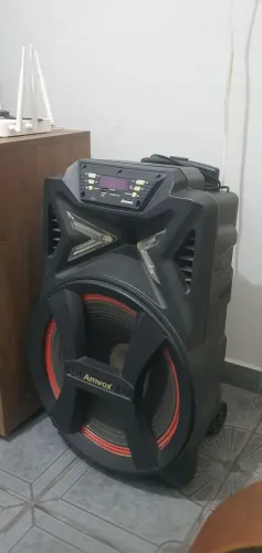 Caixa amplificada amavox 700w