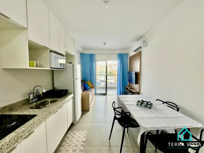 Lindo apartamento com 1 dormitório a venda na Praia Grande Ubatuba SP