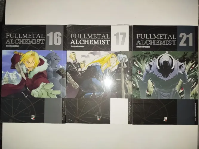 Mangás de Fullmetal Alchemist (NOVOS!)
