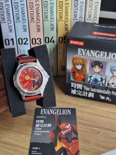 Relógio Evangelion Boxfun - EVA 02