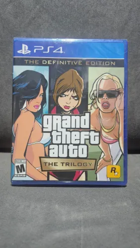 GTA Trilogy ps4 novo lacrado