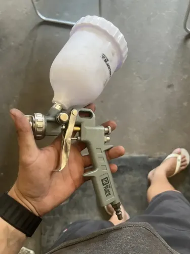 Pistola de Pintura com Bicos de 12mm, 15mm e 18mm Pronta entrega