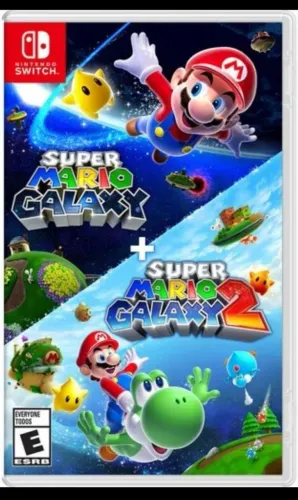 Super Mario Galaxy + Super Mario Galaxy 2 Jogo Nintendo Switch (ENCOMENDA)