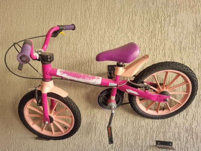 Bicicleta infantil usada. Top Girls Aro 16.