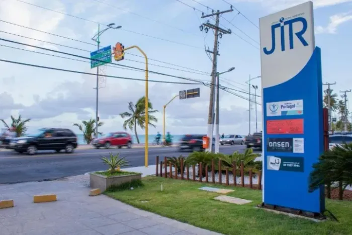 Apartamento mobiliado na Jatiuca beira mar, 1 Quarto com Varanda vista Boulevard, JTR