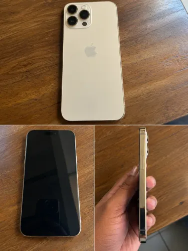 Iphone 14 pro max com 128 GB (Gold)