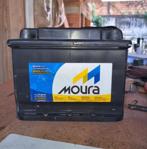 Bateria Moura 60Ah - 1 ano de uso