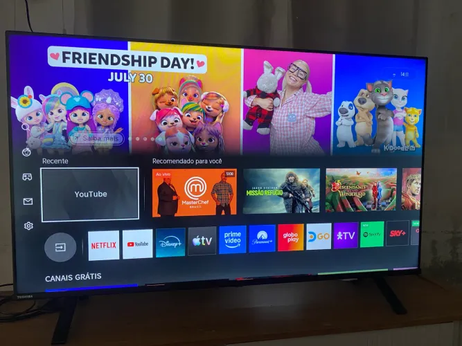 TV smart toshiba 50 polegadas