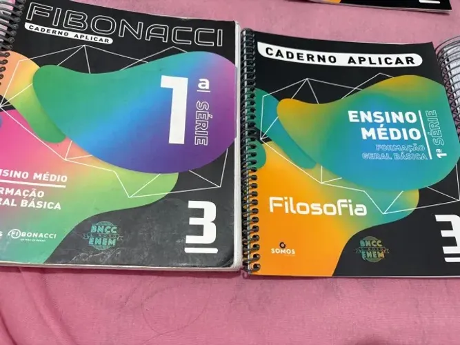 Livros 1º Ensino Médio Fibonacci
