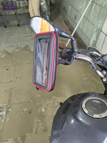 Suporte + Case pro celular (a prova dágua)