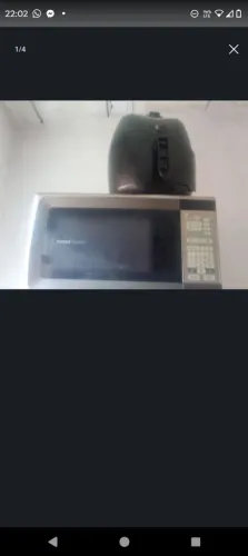 Vendo esse microondas pra retirada de peças 70$