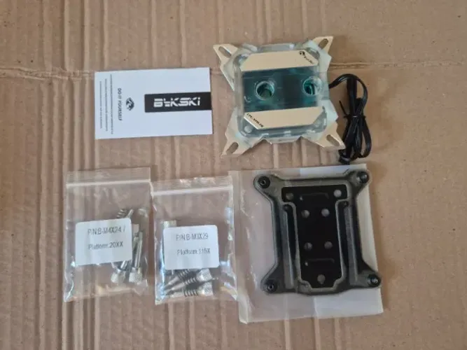Water Block Bykski Ice Dragon para processador Intel