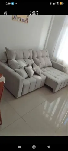 Sofá retrátil e reclinável