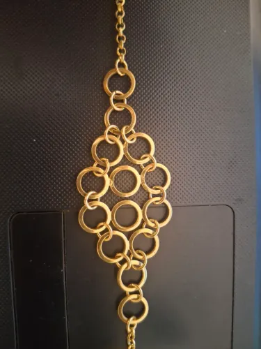 Pulseira Rommanel banhada a ouro 18k