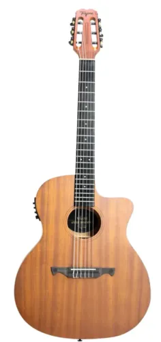 VIOLÃO GRAND AUDITORIUM CUTAWAY EQ NYLON T/SAPELE