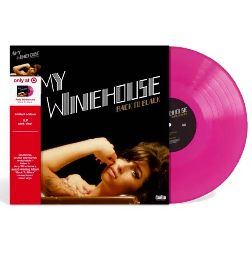 SEMI NOVO: Amy Winehouse - Back to Black (Target Exclusive Rosa) LP disco vinil
