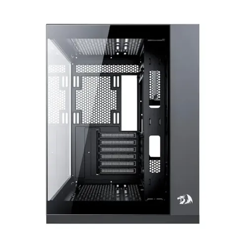 Gabinete Gamer Redragon Wideload Pro, Mid Tower, ATX, Lateral e Frontal em Vidro Temperado