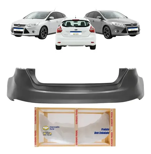 Parachoque Traseiro Ford Focus 2014 2015
