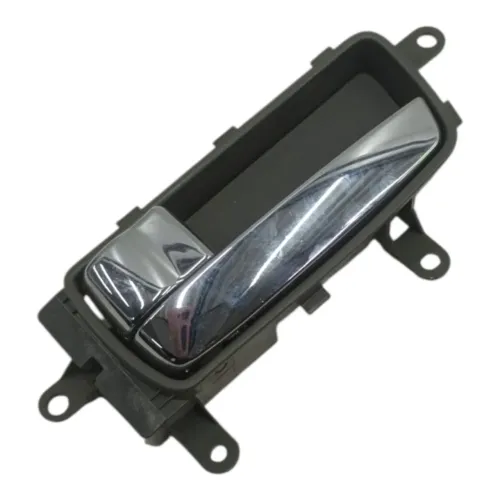 Maçaneta Interna Traseira Esquerda Nissan Sentra 2009 2010 Cromado Traseira