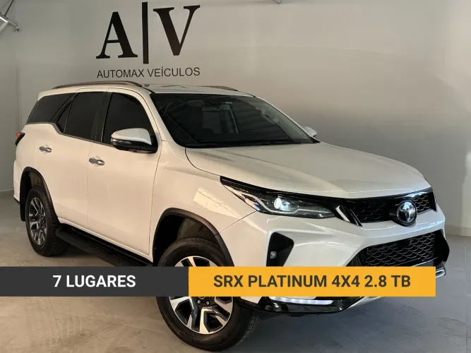 Toyota Hilux SW4 SRX Plat. 4X4 2.8 TB Die. Aut. 2024
