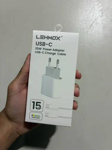 Carregador iphone tipo C - 25w NOVO