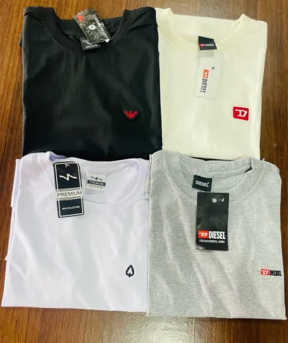 4 por 100,camisas 100% algodão