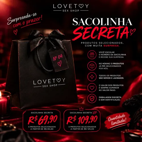 Sacolinha Secreta LoveToy