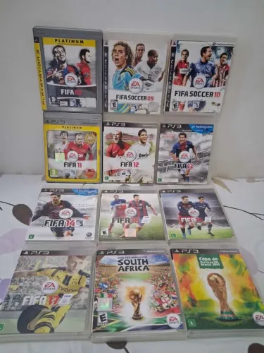 Coleção Fifa de Playstation 3