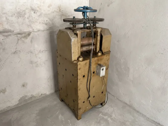 Laminador Elétrico Industrial Misto (Chapa e Fio) - 220V